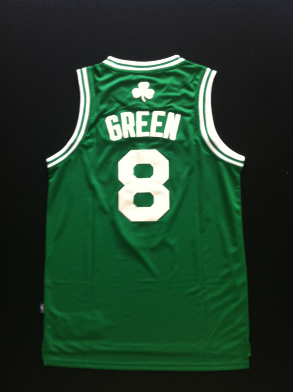  NBA Boston Celtics 8 Jeff Green New Revolution 30 Road Green Jerseys